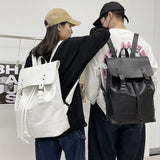 π€π€ Unisex PU Leather Backpack β Large Capacity Casual School & Work Bag with Multi-Pocket Design π